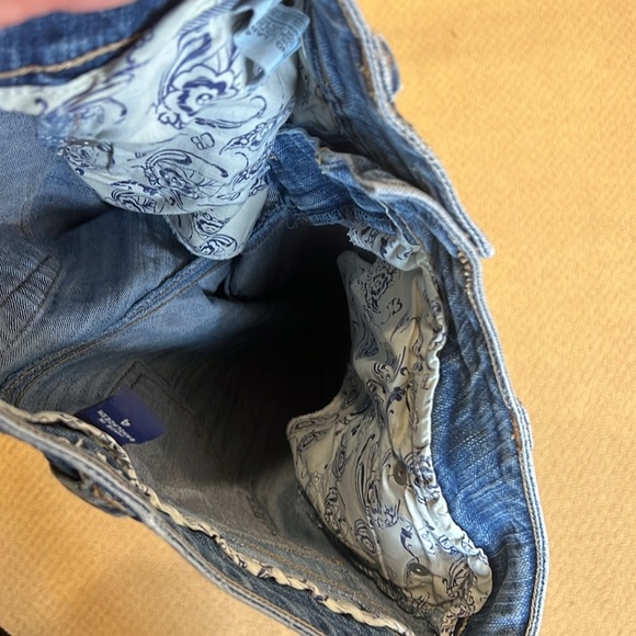 Code Bleu Mid Rise Flare/Bootcut Jeans size 4 Long - Picture 9 of 9